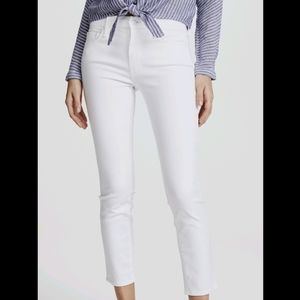 Mother the looker crop jeans
